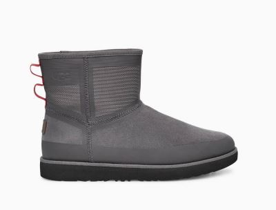 UGG Classic Mini Urban Tech Weather Classic Boots for Mens - Charcoal/Deep Grey India